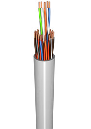 PVC Insulated Telecom Cable IEC 60189 , VDE 0815